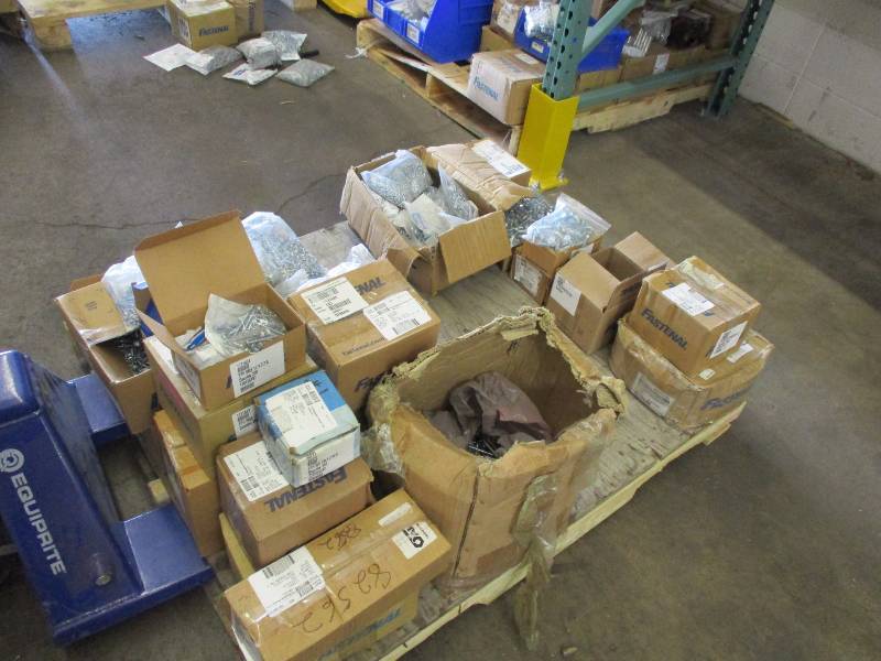 Pallet of Sheet MetalWood Screws