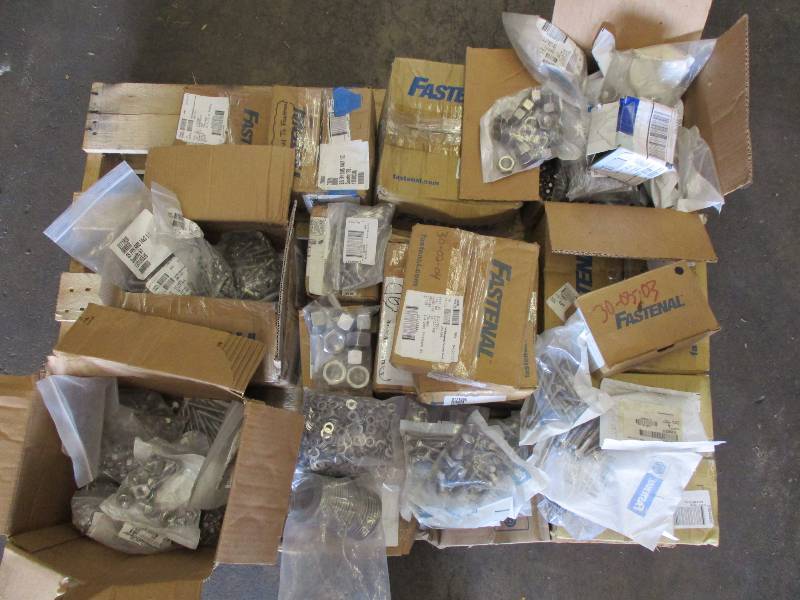 Pallet of Stainless Steel Fasteners