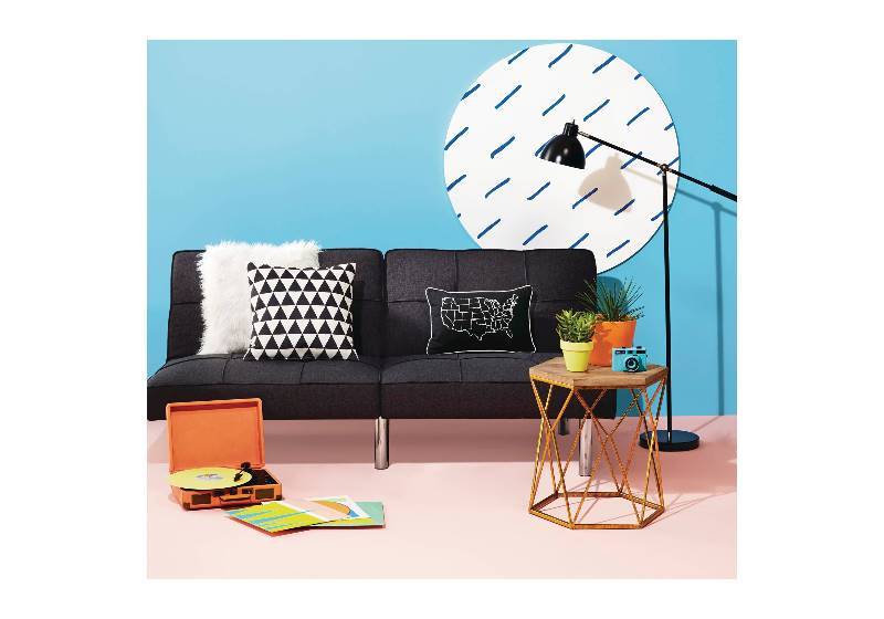 New Futon Grey Linen - Room Essentials