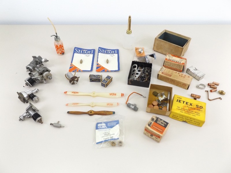 Lot of Model Engine etc. Parts etc.