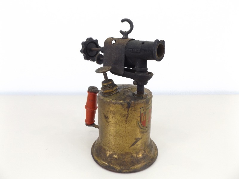 Vintage Turner Brass Blow Torch