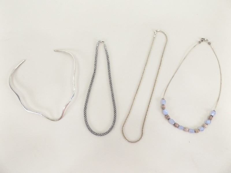 Lot of Sterling Necklaces