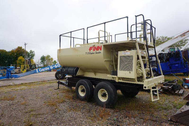 Finn Model T170 Hydroseeder | Tracked Excavators, Finn Hydro Seeder ...