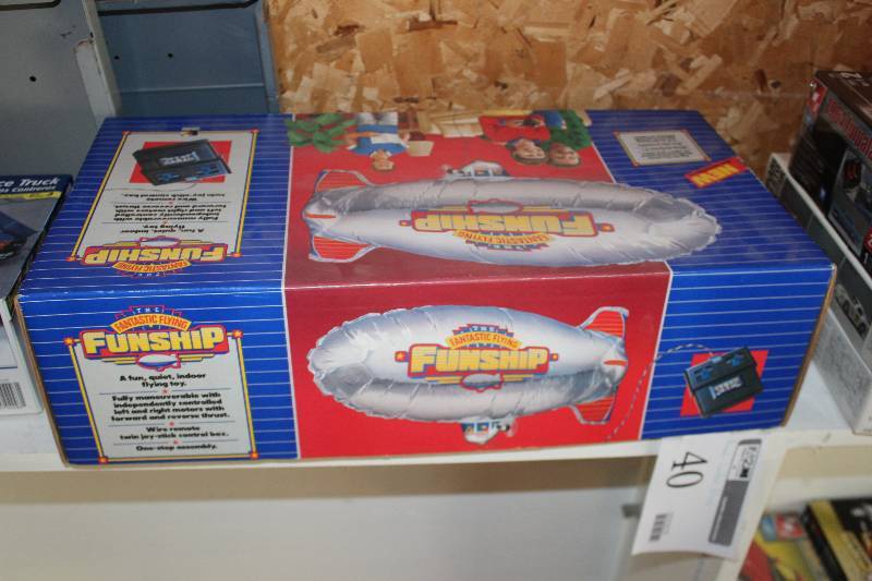 lot 40 image: Fantastic Flying Funship Radio Control Blimp