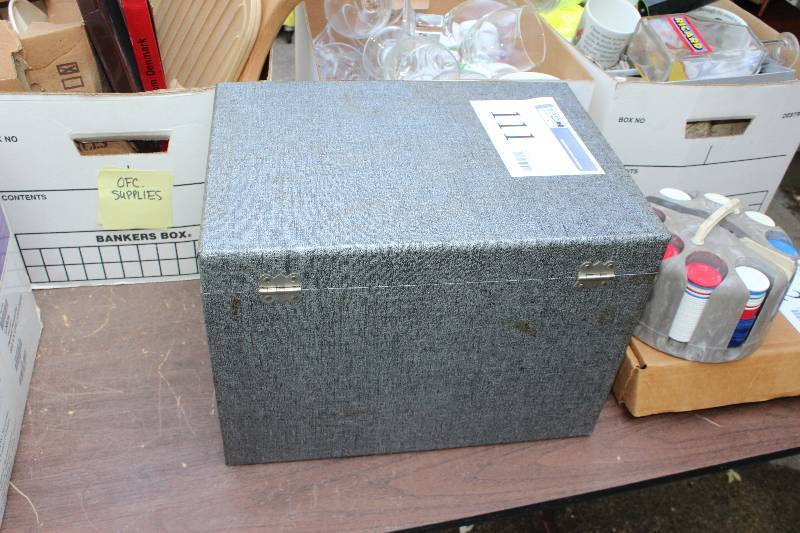 lot 111 image: Handle Case w Misc Camera Cases