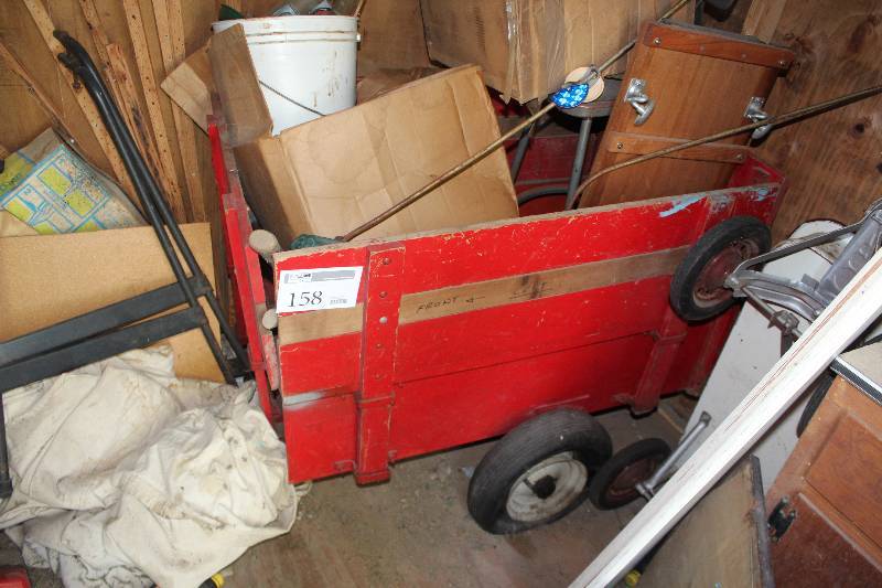 lot 158 image: Big Red Wagon