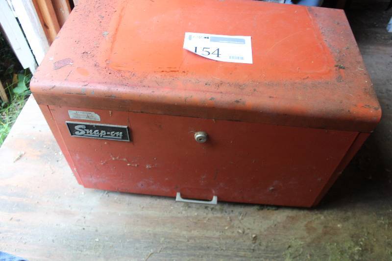 lot 154 image: Snap-on Tool Box w Hand Tools - Drills, Files