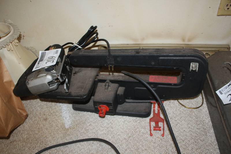 lot 209 image: Lot of (2) Power Tools Includes Sabre Saw, Dremel Moto-Shop