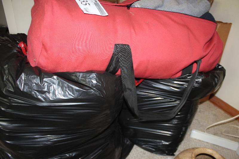 lot 235 image: Lot of (3) Bags of Blankets