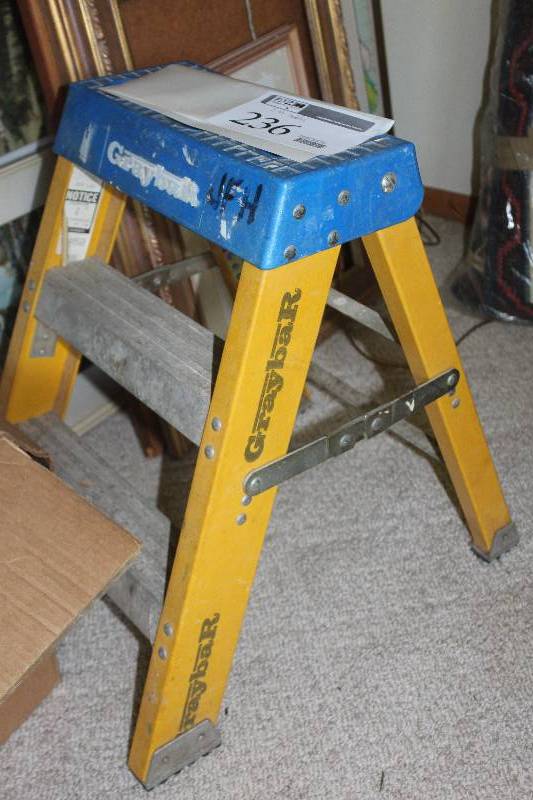 lot 236 image: Graybar 2ft. Step Ladder