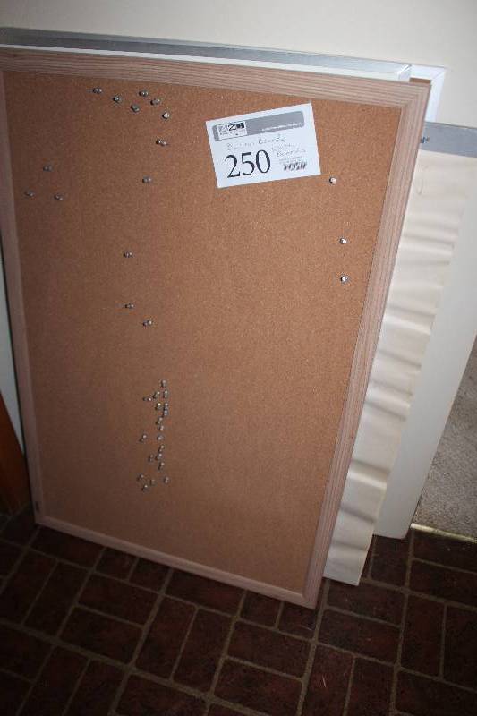 lot 250 image: Bulletin & White Boards