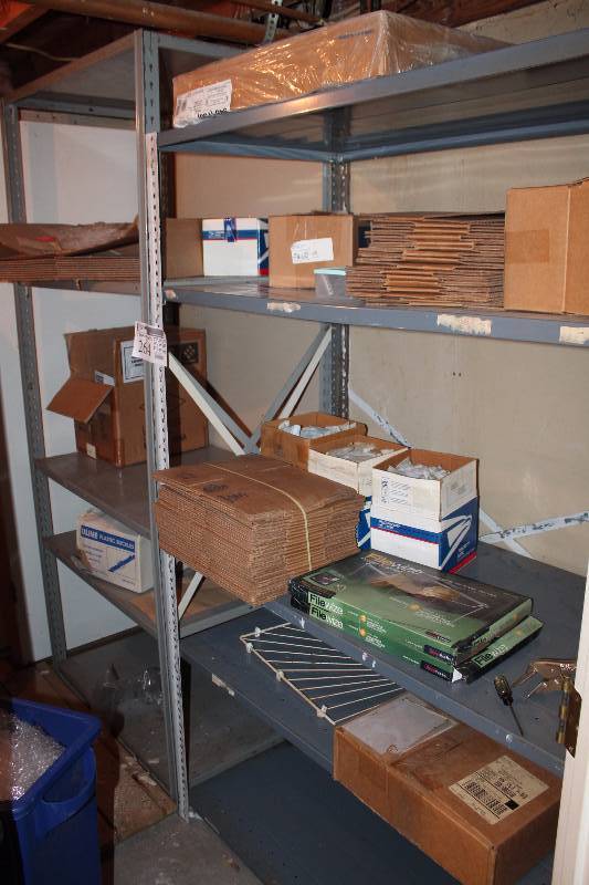lot 264 image: Lot of (3) Shelving Units