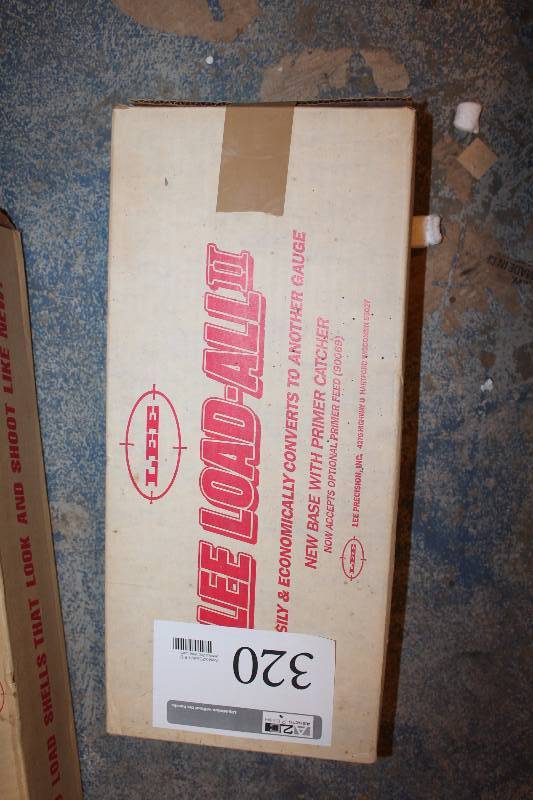 lot 320 image: Lee Load-All II Reloading Turret