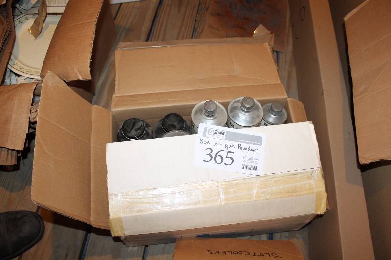 lot 365 image: Box Lot of Gun Powder
