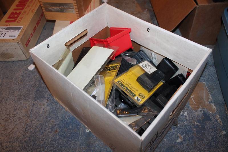 lot 335 image: Box Lot of Gun Accessories, Mini-14 Mags