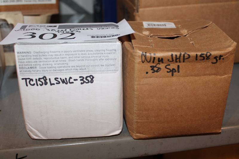lot 302 image: Lot of (Approximately 1000) Various .38 Rounds Gum Ammo
