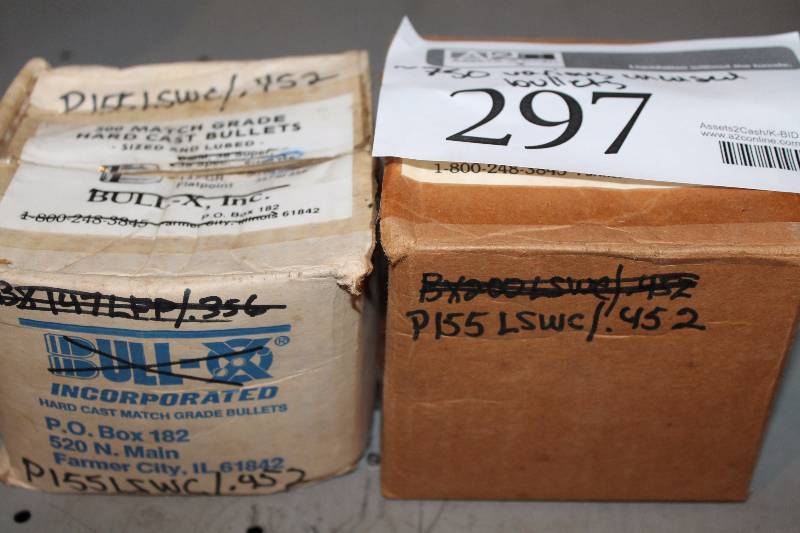 lot 297 image: Lot of (Approximately 750) Various Uncased Rounds Gum Ammo