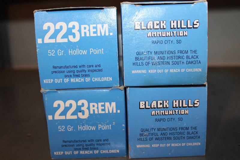 lot 143 image: Lot of (Approximately 200) Remington .223 Hollow Point Rounds Gum Ammo