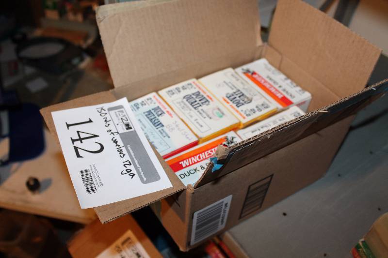 lot 142 image: Lot of (Approximately 150) Various 12GA Rounds Gun Ammo