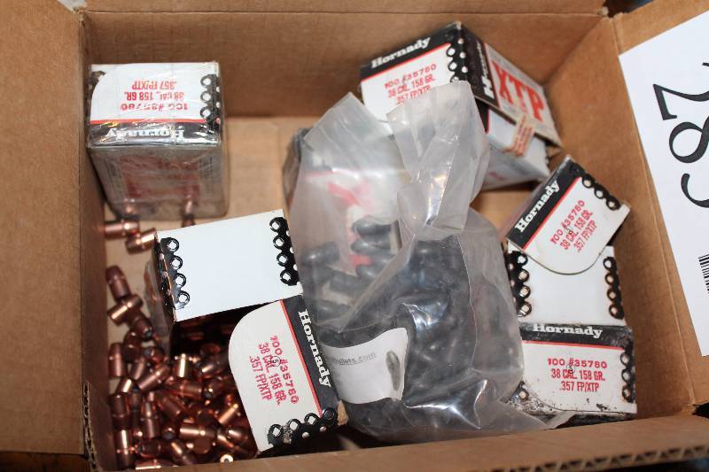 lot 285 image: Lot of (Approximately 700) Various .38 Rounds Gum Ammo