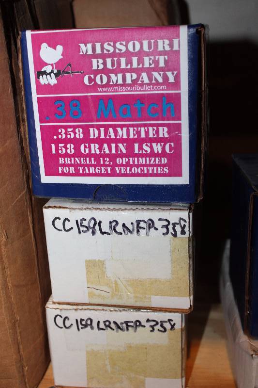 lot 276 image: Lot of (Approximately 1500) Missouri Bullet .358 158gr Rounds Gum Ammo