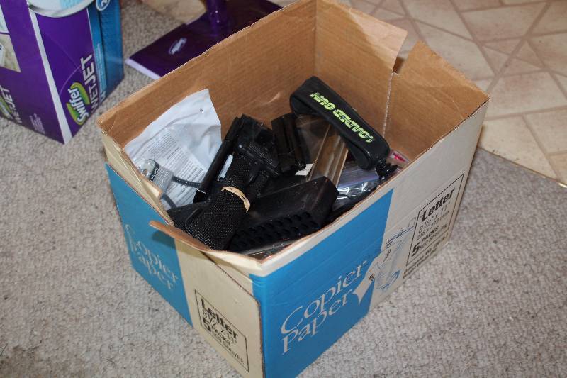 lot 374 image: Box Lot of Gun Accessories
