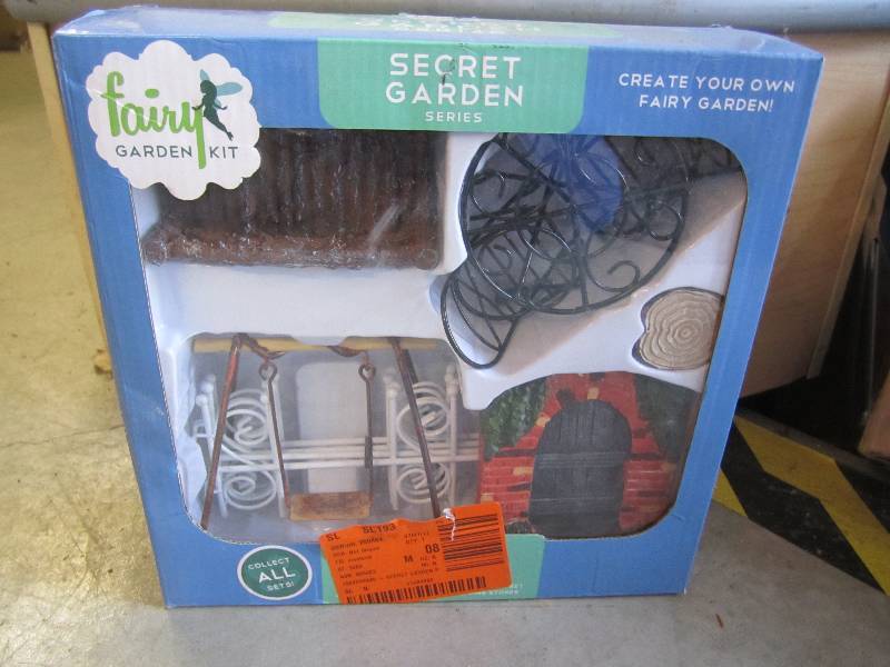 lot 20 image: Fairy Garden Kit Secret Garden Seri...