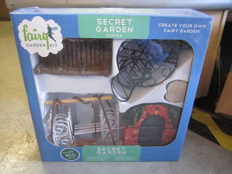 lot 24 image: Fairy Garden Kit Secret Garden Seri...