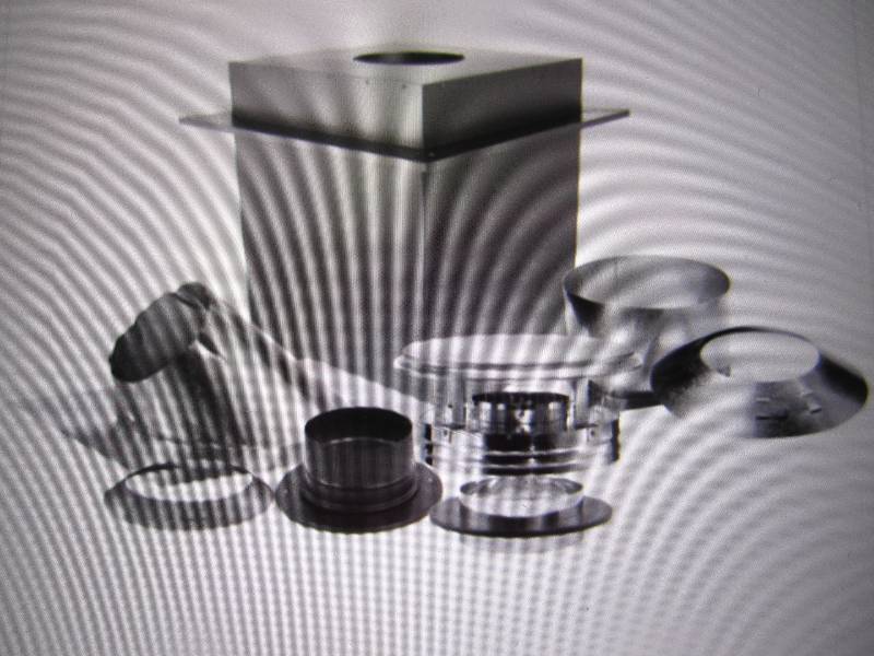 lot 30 image: 6 Wood Stove Chimney Basic Kit Mod...