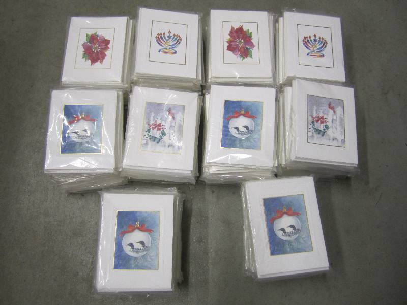 lot 44 image: Lot of 100 packs of Christmas Cards...
