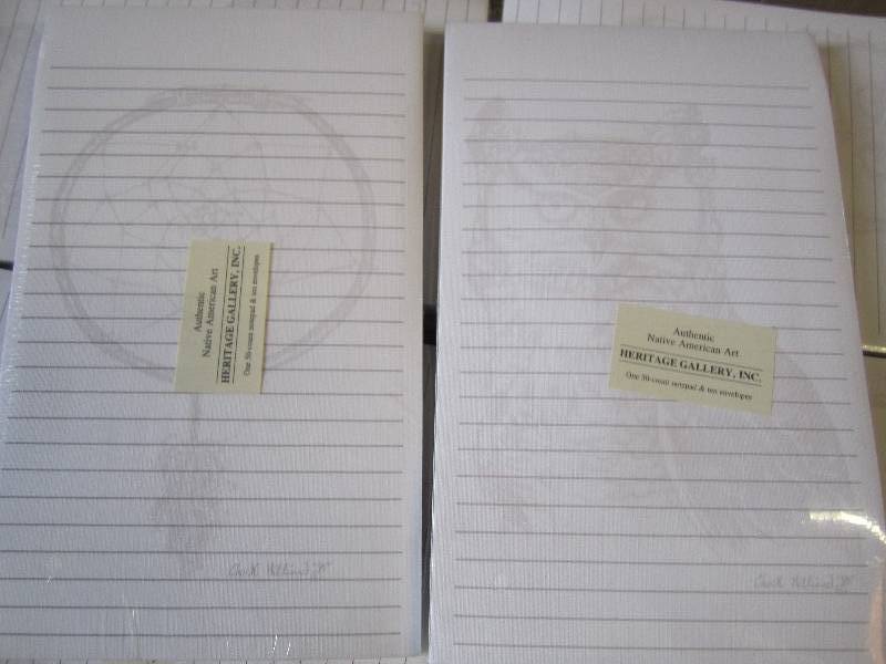 lot 48 image: Lot of 89 Note Pads with Envelopes....
