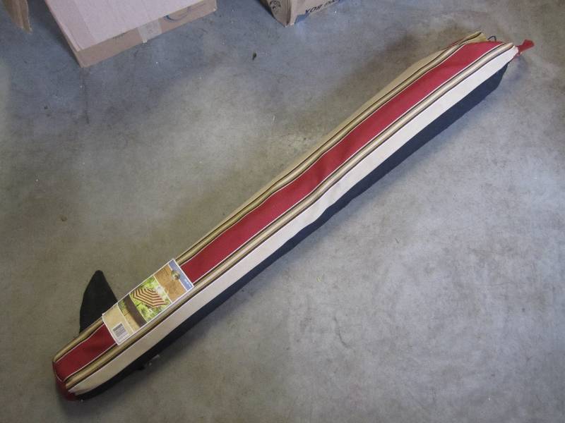 lot 55 image: Hampton Bay 9ft Tilting Umbrella 10...