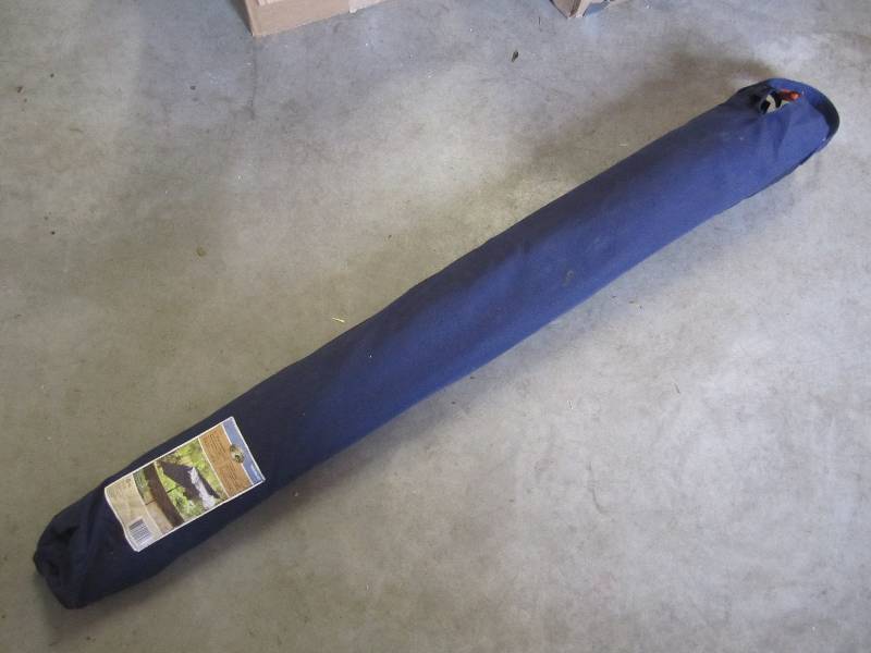 lot 56 image: Hampton Bay 9ft Tilting Umbrella 10...