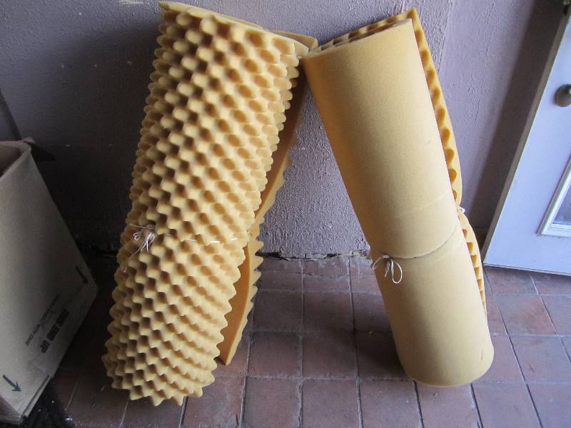 2 Rolls of Egg Crate Foam Padding 3... Home Store Overstock, Vintage
