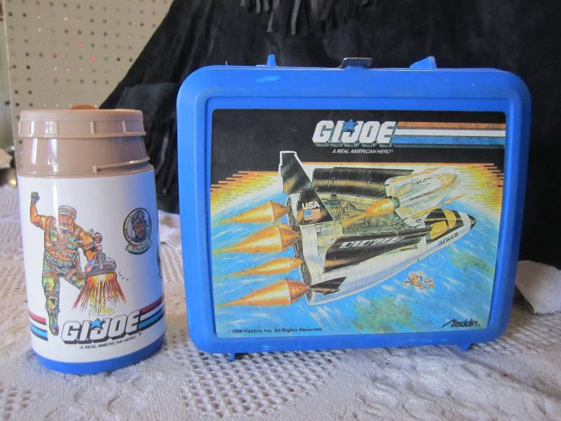 lot 75 image: G.I. Joe Lunch Box with Thermos The...