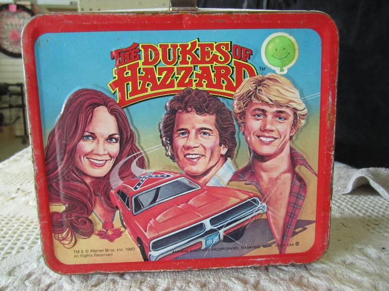 lot 84 image: Metal Dukes of Hazzard Lunch Box No...
