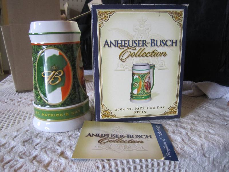 lot 151 image: Anheuser-Busch St Patricks Day Stei...