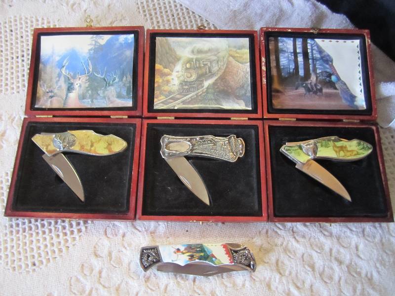 lot 161 image: Lot of 4 Pocket Knives...