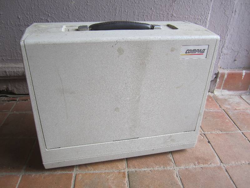 lot 226 image: Vintage Compac Computer Untested...