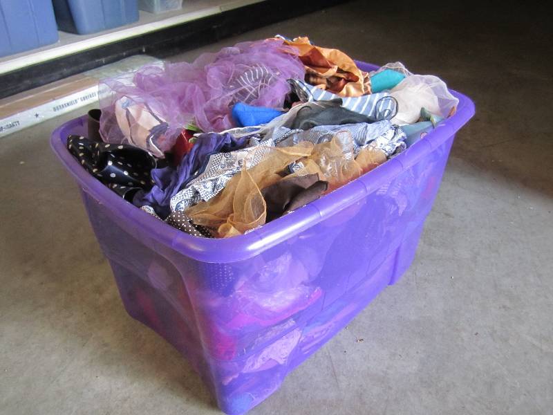 lot 290 image: Huge Lot of Scarves Belts and  A ...