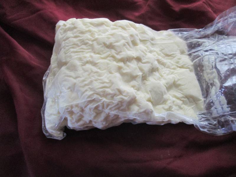lot 12 image: 7.7 lb.Chunk Sharp Cheddar Cheese P...