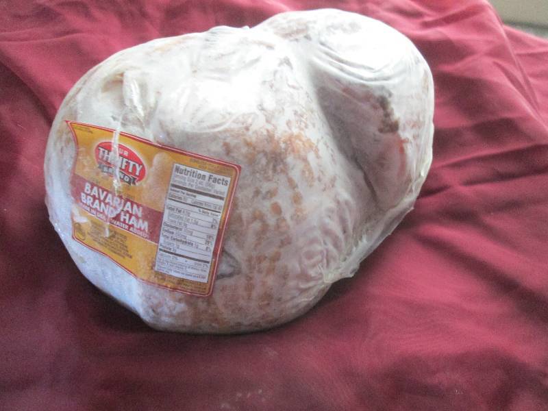 lot 14 image: 8.6 lb. Bavarian Brand Ham Frozen...