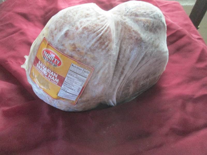 lot 15 image: 7.9 lb. Bavarian Brand Ham Frozen...