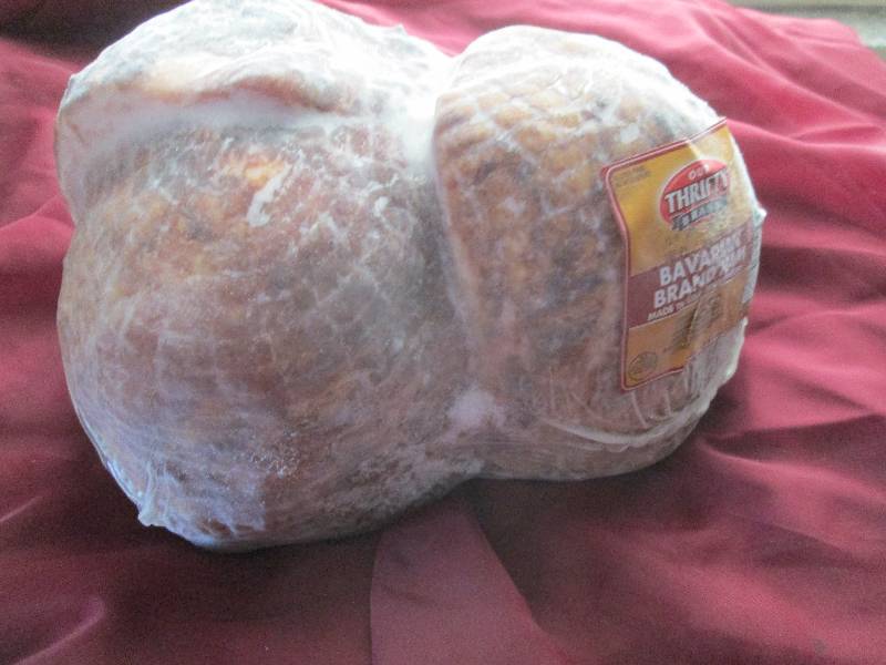 lot 16 image: 8.5  lb. Bavarian Brand Ham Frozen...