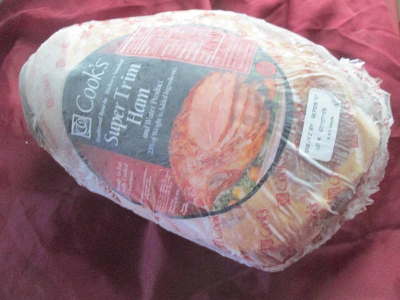 lot 20 image: 18.0 lb. Super Trim Ham Frozen Best...