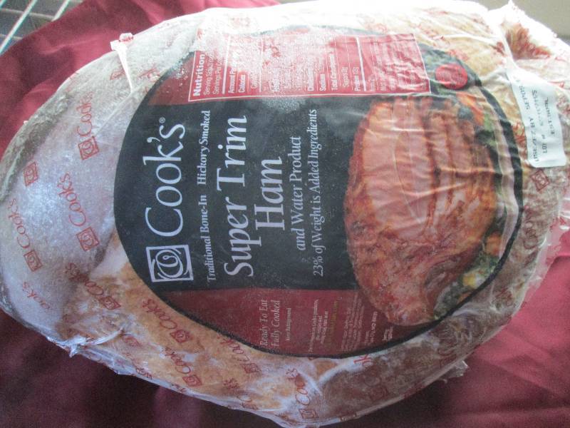 lot 21 image: 20.1 lb. Super Trim Ham Frozen Best...