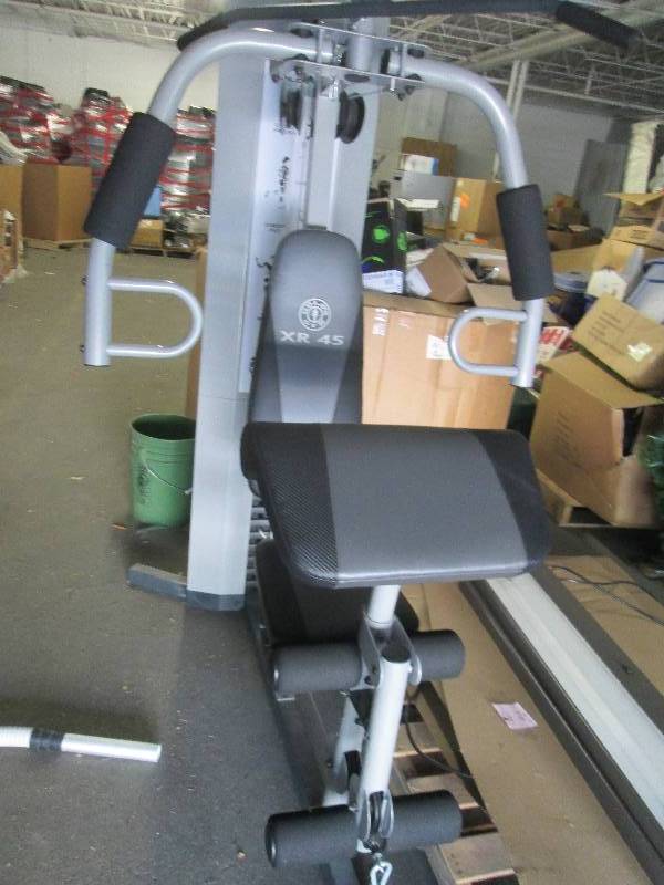 lot 111 image: Gold Gym XR 45 Home Gym - excellent...