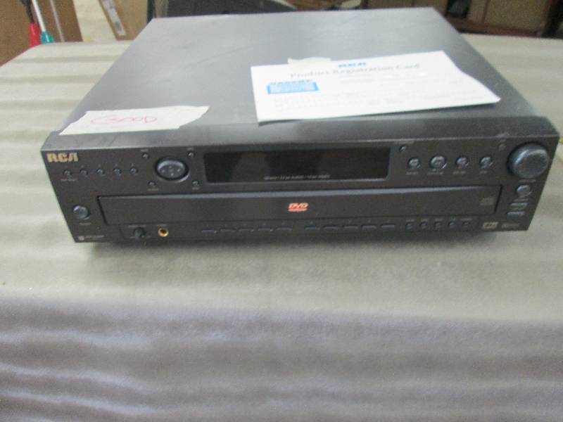 lot 137 image: RCA DVD Player-used, powers on...