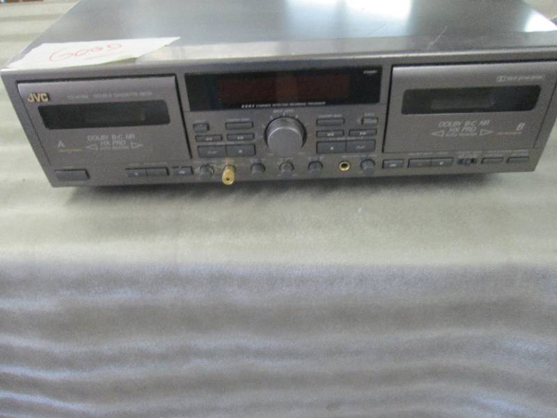lot 140 image: JVC Double Cassette PlayerProcesso...