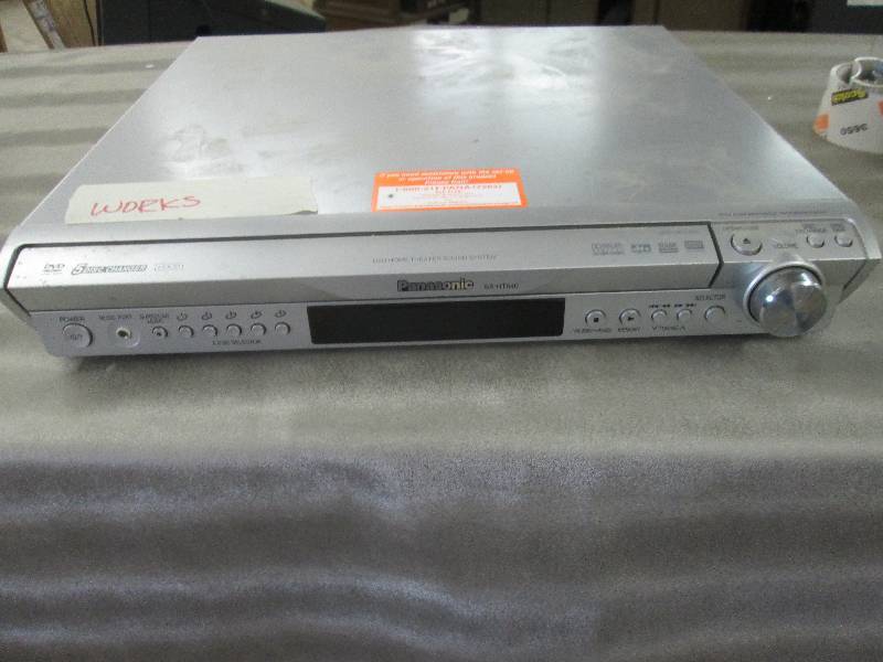 lot 156 image: Panasonic 5 Disc Changer-used, powe...